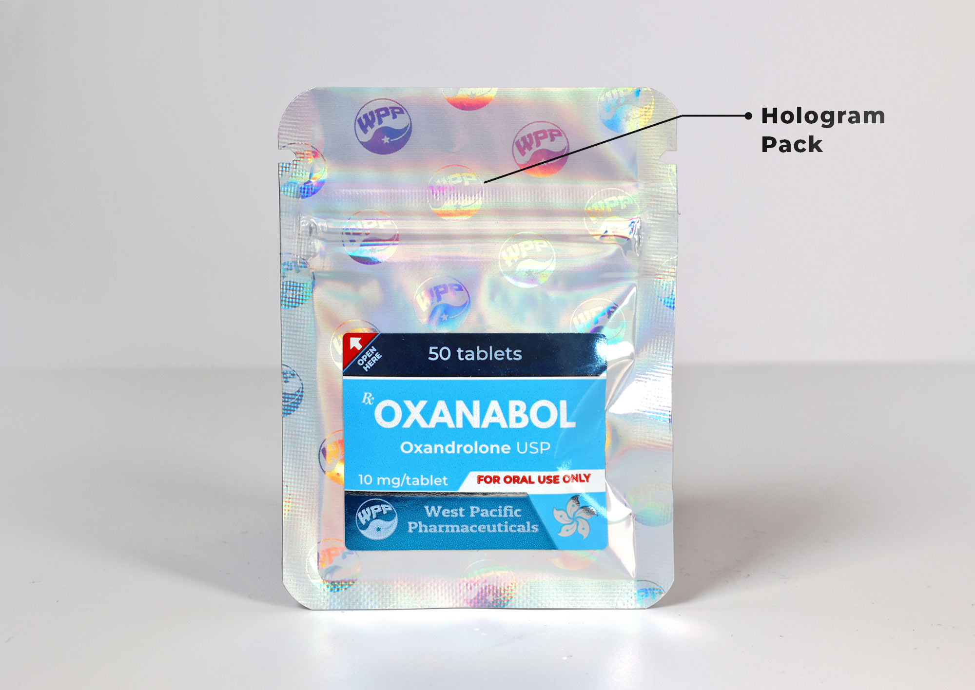 Hologram - tablet form products