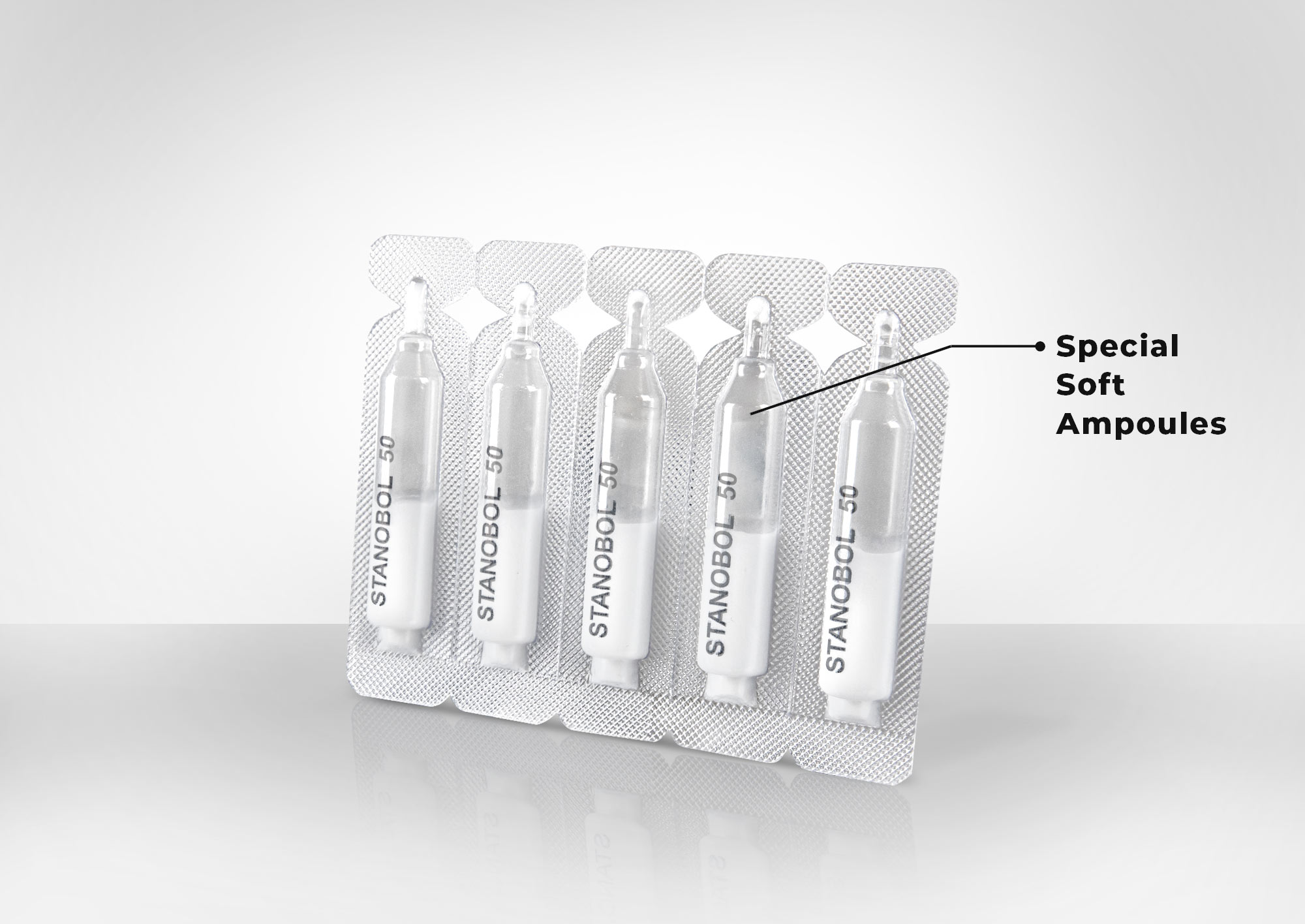 Soft ampules - injectable form products